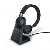 Evolve2 65 Duo UC Schwarz (USB-C inkl. Ladestation)